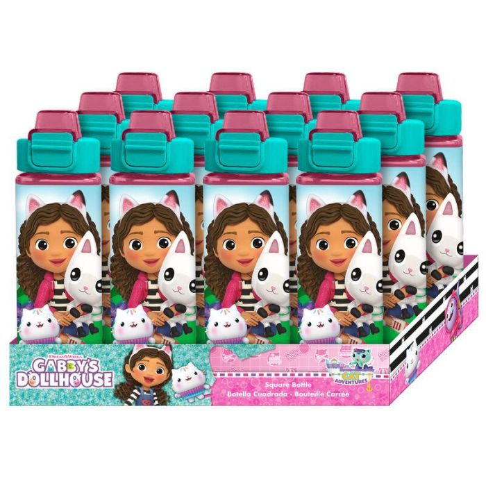 Cantimplora cuadrada La Casa de Muñecas de Gabby 500ml 1