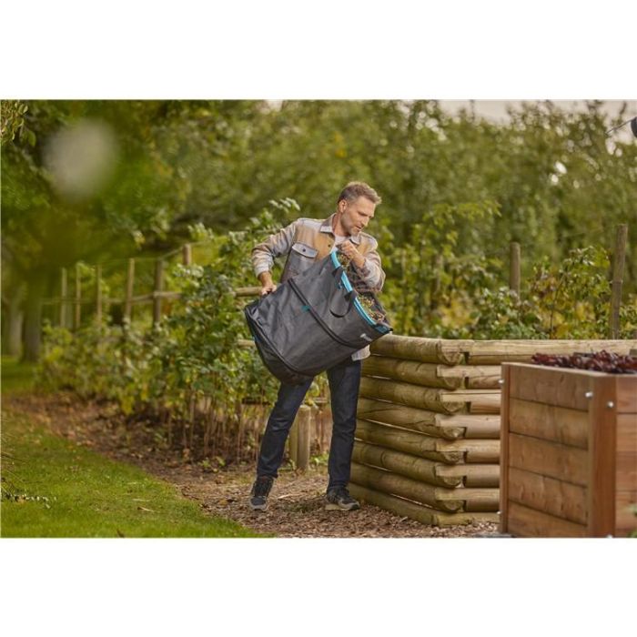 Gardena 11715-20 Saco de jardín popup 127 l para hojas y residuos, 70% poliéster reciclado 3