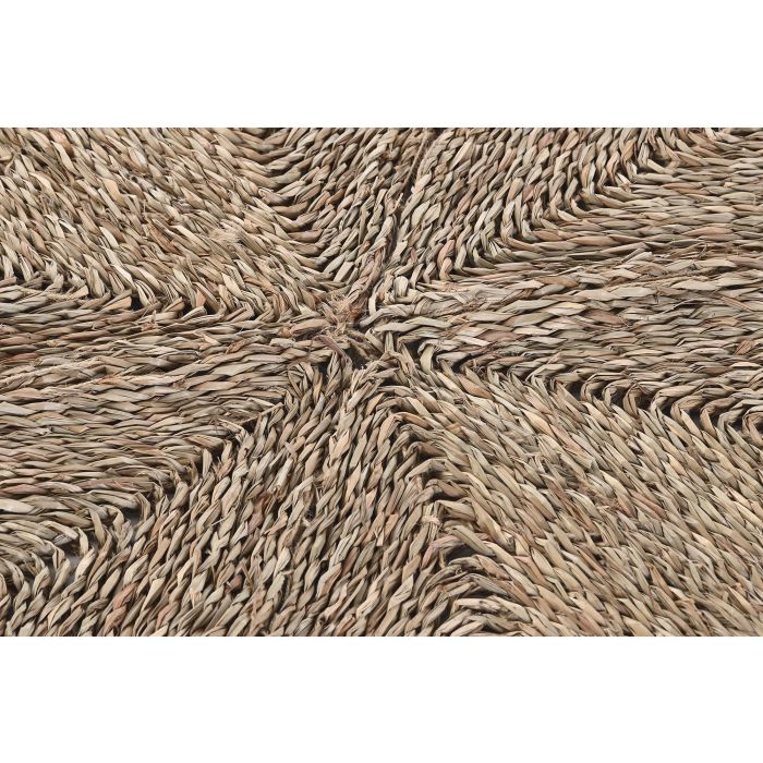 DKD Home Decor Alfombra Balines de Seagrass y Poliéster Natural 120x120 cm 2 DKD Home Decor Alfombra Balines de Seagrass y Poliéster Natural 120x120 cm 2