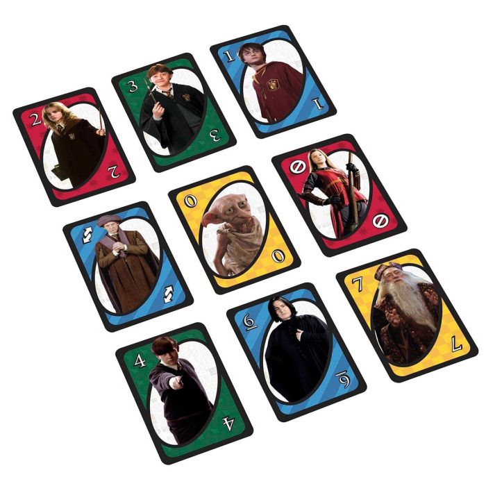 UNO Juego de Cartas Harry Potter FNC42 Mattel Games 2