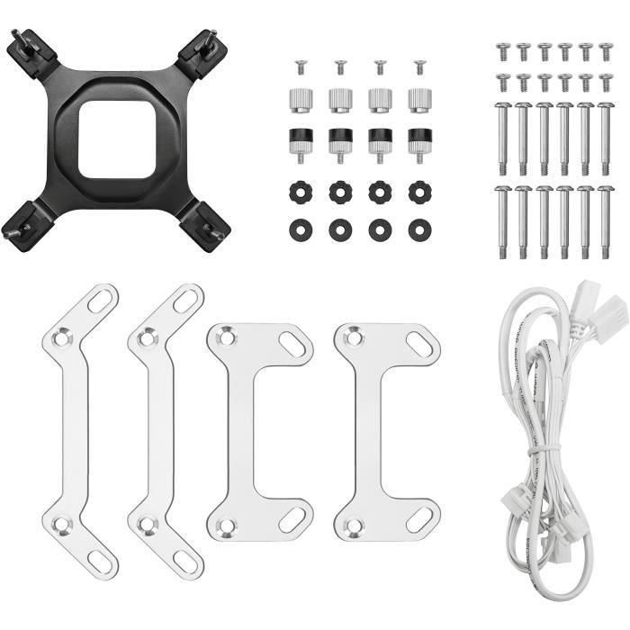 Deepcool AAANY02695 Refrigeración Líquida PC MYSTIQUE 360 WH ARGB Kit completo Procesador 12 cm RGB Blanco 4