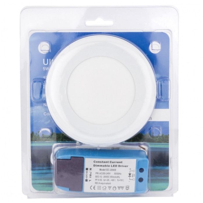 Placa LEDs Superficie Muebles 4,5W 360Lm Driver Dimable - Blanco Natural 4