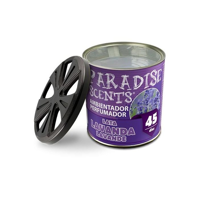 Perfumador Lata Gel Lavanda Paradise 100 gr Cs12 PER80132 3 Perfumador Lata Gel Lavanda Paradise 100 gr Cs12 PER80132 3