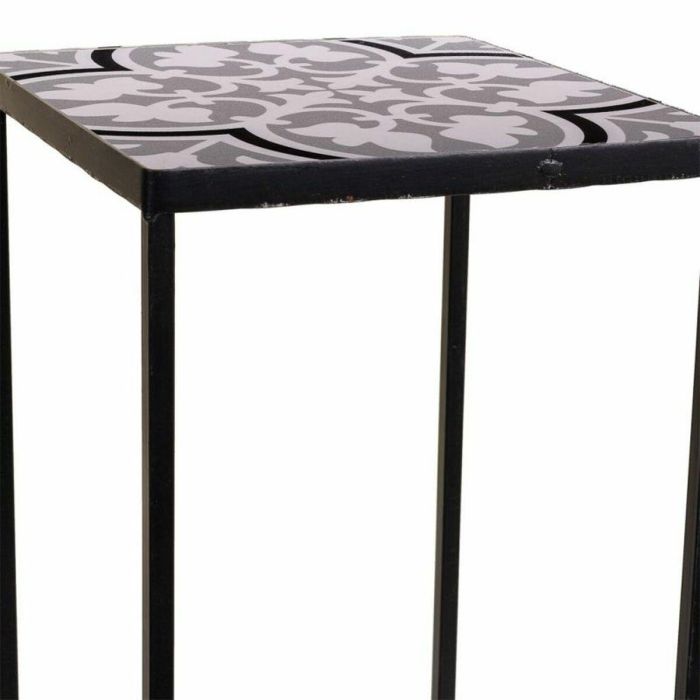 Soporte para Maceta Alexandra House Living Negro Hierro 30 x 68 x 30 cm 2