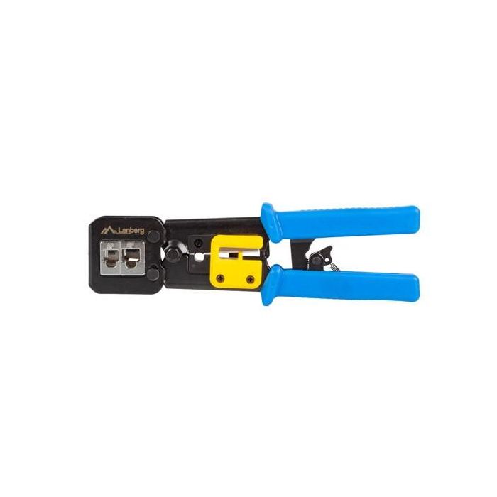 Lanberg NT-0204 Crimpadora Herramienta para prensar Negro, Azul 3 Lanberg NT-0204 Crimpadora Herramienta para prensar Negro, Azul 3