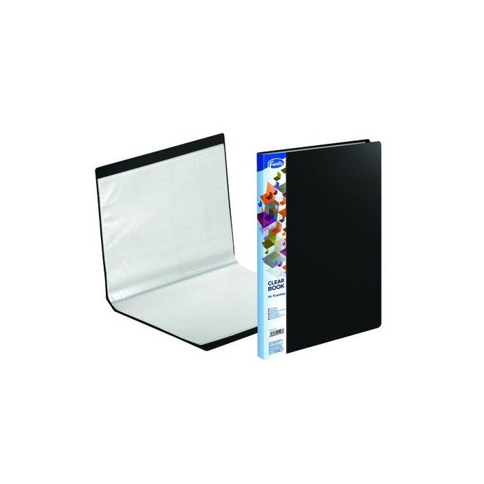 Carpeta Fundas (Tarifario) Forofis Pvc A4 10 F Negro