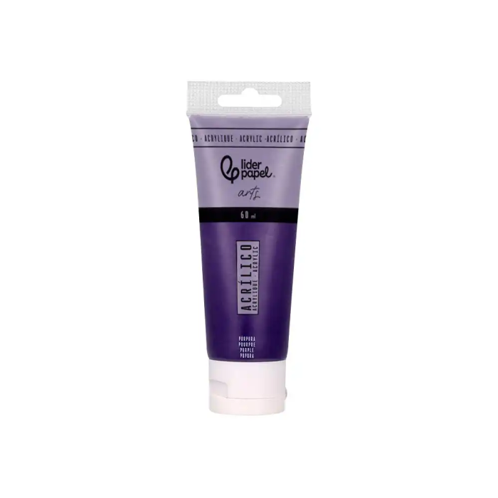 Liderpapel Pintura acrílica 60 ml color Púrpura 1