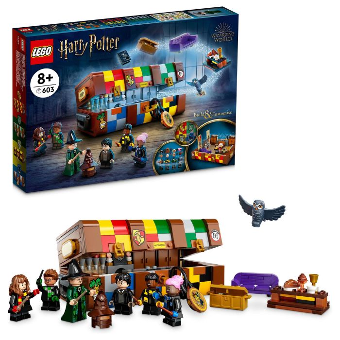 LEGO Harry Potter Hogwarts Magical Trunk 76399 - Juego de Construcción de 603 Piezas con Baúl Mágico, para Niños de 8 Años o Más 5