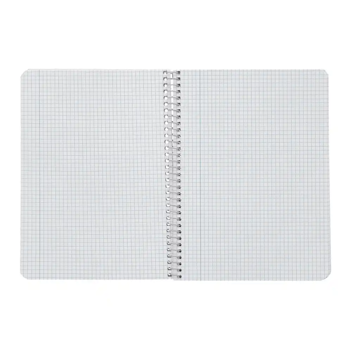Liderpapel Cuaderno Espiral Smart A4 Tapa Blanda 80 Hojas 75gr Cuadro 5 mm Con Margen Colores Surtidos 6