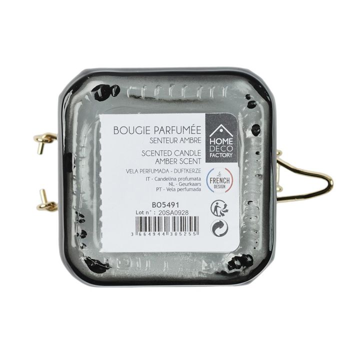 Home Deco Factory Tarro con Vela Perfumada Apothicaire Ámbar Almizcle Blanco 185g 50h 11,8cm 1