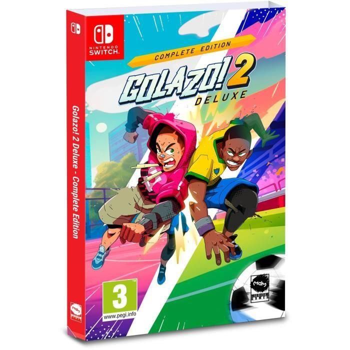 Microids 8437024411383 Golazo! 2 - Juego para Nintendo Switch - Edición Completa de Lujo Microids 8437024411383 Golazo! 2 - Juego para Nintendo Switch - Edición Completa de Lujo