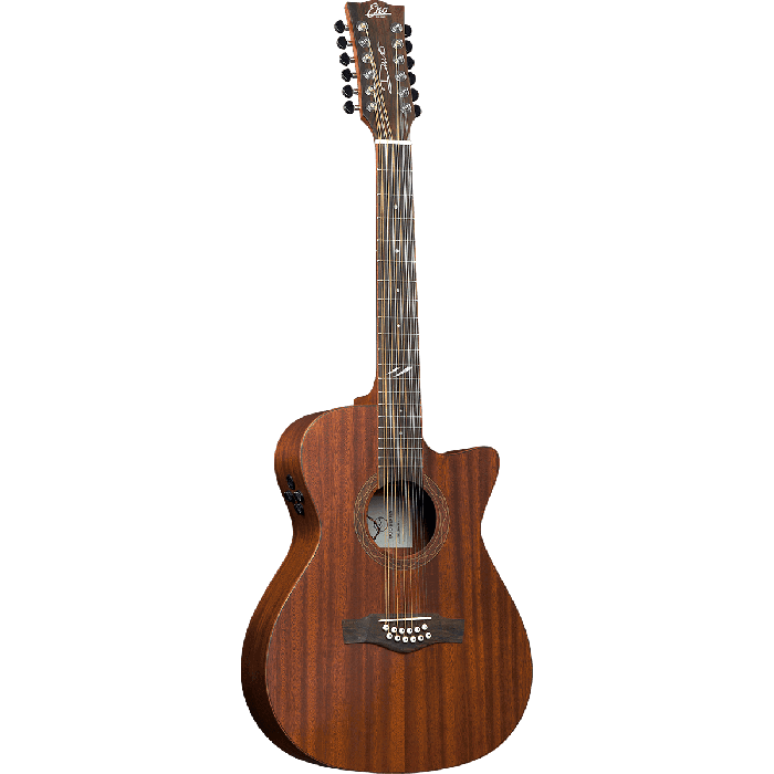 Guitarra Acústica Auditorium Cutaway Electro 12 Cuerdas - Natural 4 Guitarra Acústica Auditorium Cutaway Electro 12 Cuerdas - Natural 4