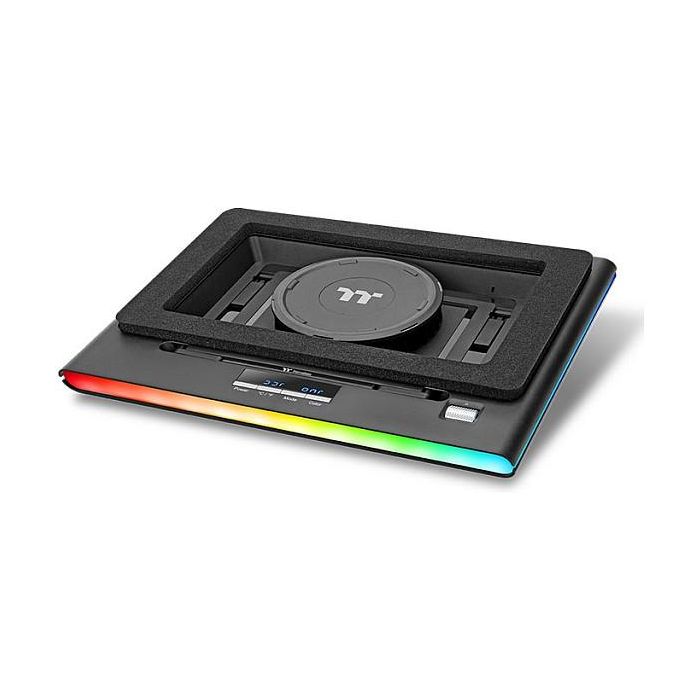 Thermaltake Enfriador de Portátil Massive EXTREME con Ventilador de 12 cm y 3500 RPM 0 Thermaltake Enfriador de Portátil Massive EXTREME con Ventilador de 12 cm y 3500 RPM 0