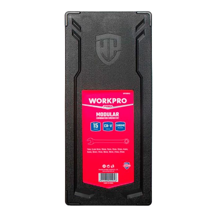 Llaves combinadas, fija - estrella, 7-22 mm, 15 piezas 2