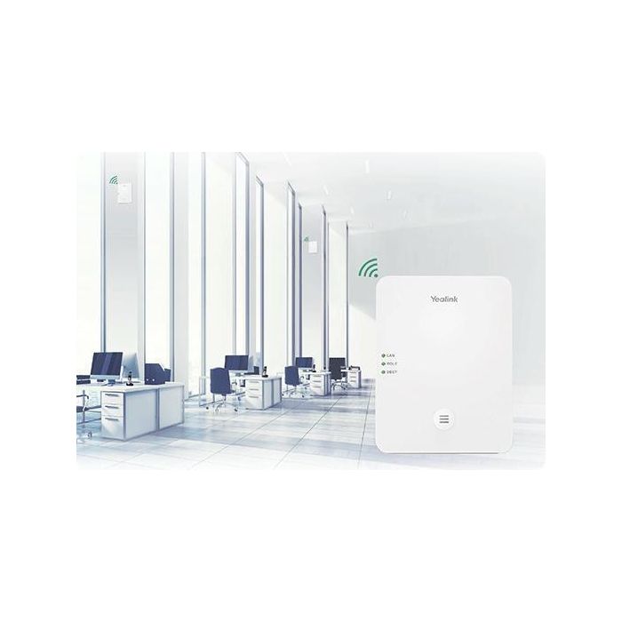 Yealink W80 Sistema DECT IP Multi-Cell con W80B y W80DM, hasta 100 terminales y 100 llamadas simultáneas 2 Yealink W80 Sistema DECT IP Multi-Cell con W80B y W80DM, hasta 100 terminales y 100 llamadas simultáneas 2