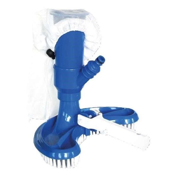 Aspiradora de fondo manual BSI - Con compartimento para residuos de piscina - 30 cm 1 Aspiradora de fondo manual BSI - Con compartimento para residuos de piscina - 30 cm 1