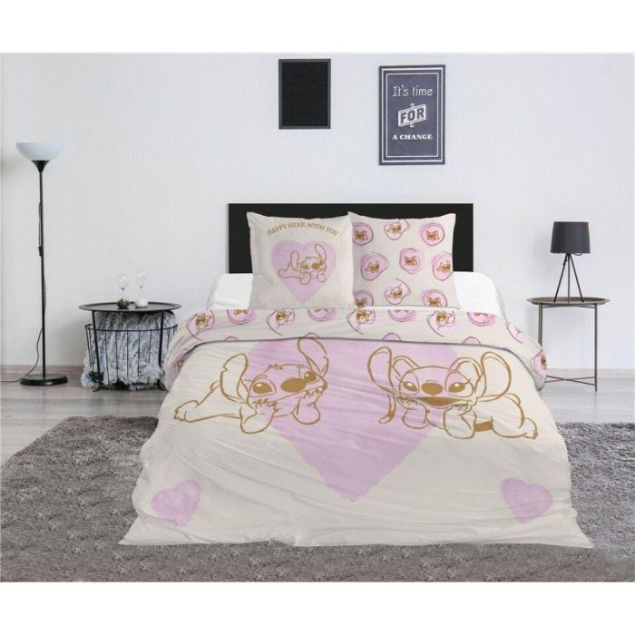 Funda nordica Stitch & Angel Disney cama 135cm policotton 1 Funda nordica Stitch & Angel Disney cama 135cm policotton 1