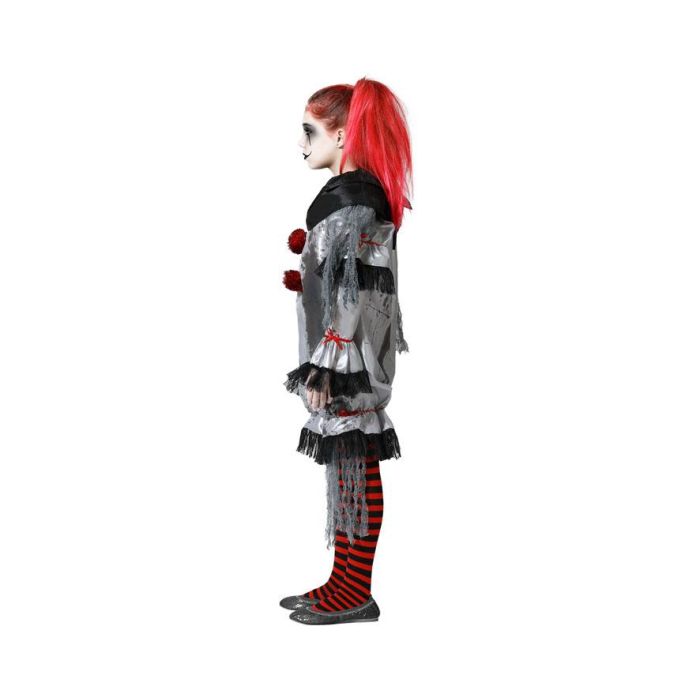 Disfraz Payaso Gris Niña Infantil 10-12 Años 1 Disfraz Payaso Gris Niña Infantil 10-12 Años 1