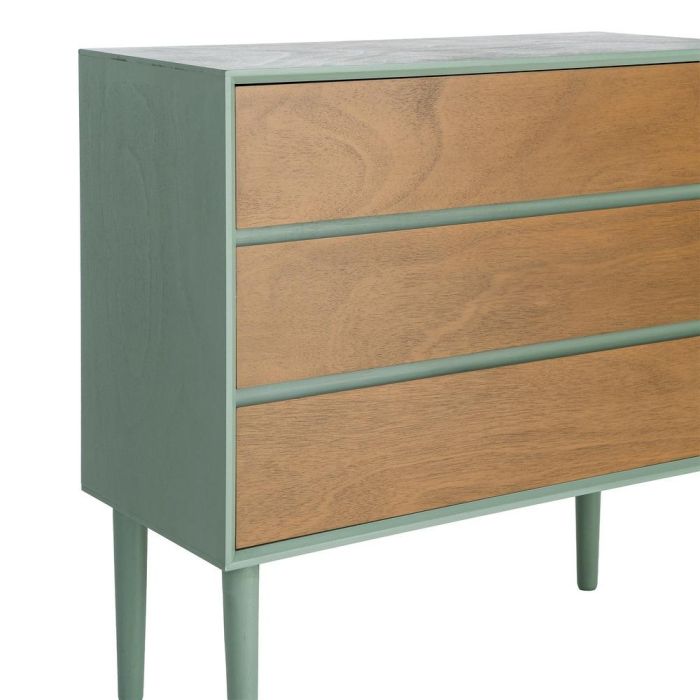 Cómoda Verde Dm Dormitorio 75 X 35 X 75 cm