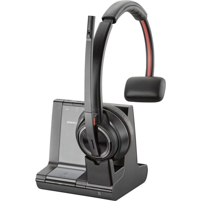 HP Savi 8210 UC Headset DECT Microsoft Teams Certified USB-A con Micrófono Cancelación de Ruido y Limitación de Conversación Cercana 1