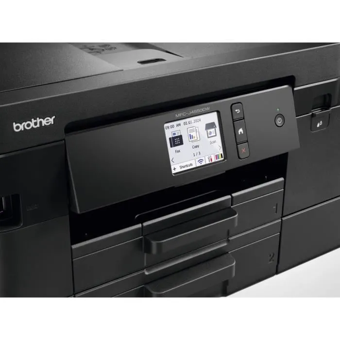 Brother MFC-J4550DW Multifunción Inkjet Color A4, Impresión, Copia, Escaneado, Fax, WiFi, NFC, Dúplex, Gran Capacidad Papel, Negra 5