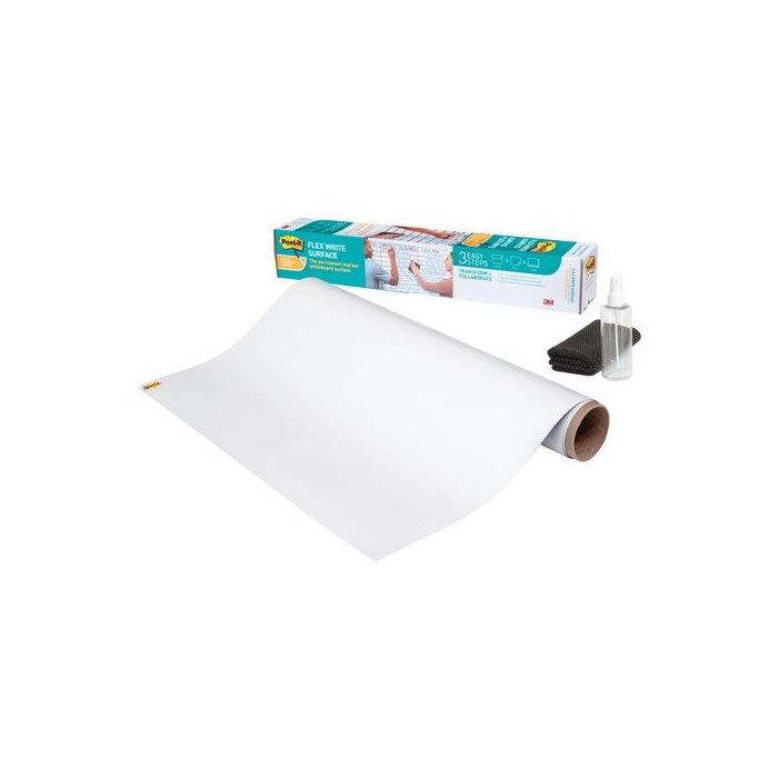 Pizarra Blanca Post-It Rollo Adhesivo 60,9X91,4 Cm Para Escribir