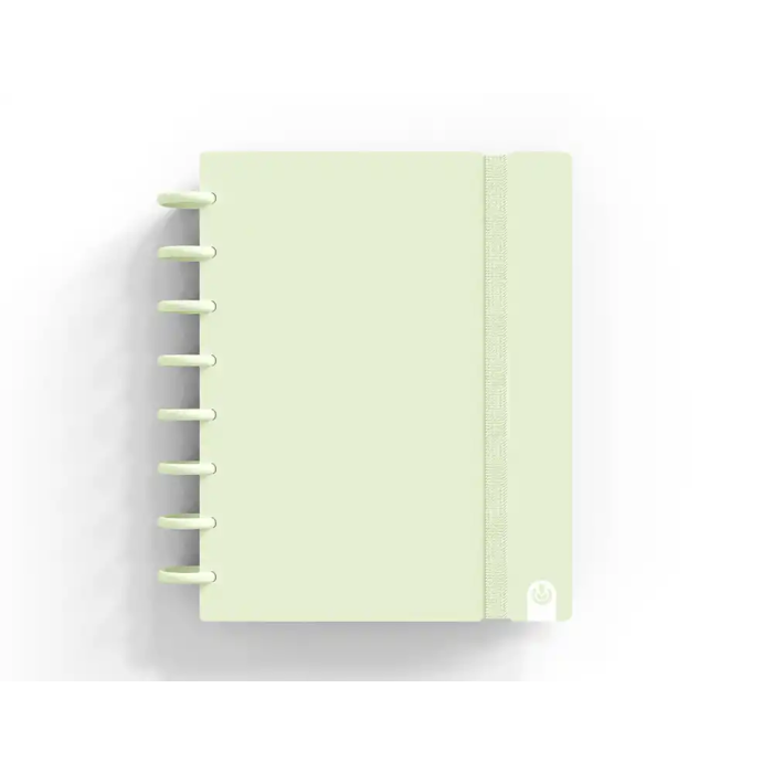 Carchivo Cuaderno Ingeniox Foam A5 80H Rayado Horizontal Verde Pastel 1
