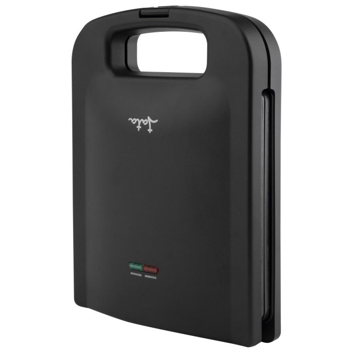 Jata Sandwichera JESW1551, XXL para 4 sándwiches completos, 2 luces indicadoras 3