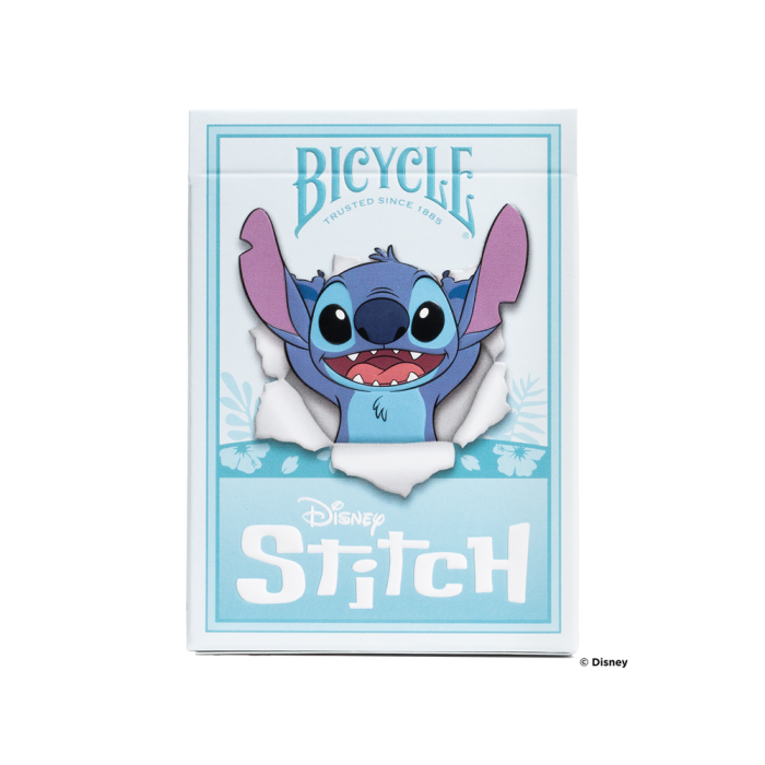 Bicycle Baraja de Cartas Disney Stitch 6+ Años, Coleccionismo, Magia, Poker, Cardistry, Fournier 2
