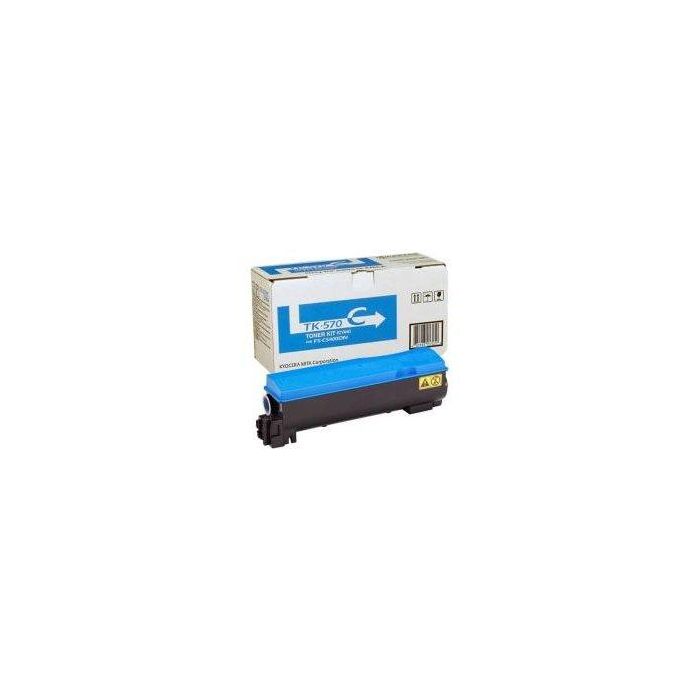 Consumible Impresora Laser Kyocera Toner Cian Tk-570C Fs-C5400 1