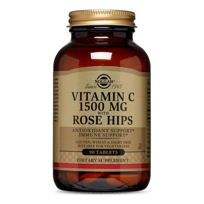 Solgar Rose Hips C 1500 mg. Cápsulas Solgar Rose Hips C 1500 mg. Cápsulas