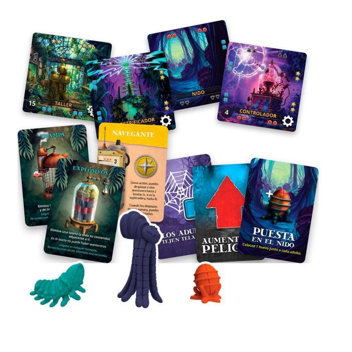 Devir Bgselsp La Selva Prohibida: Juego de Mesa Cooperativo, Escape de Arañas Aliens, +8 años 2 Devir Bgselsp La Selva Prohibida: Juego de Mesa Cooperativo, Escape de Arañas Aliens, +8 años 2