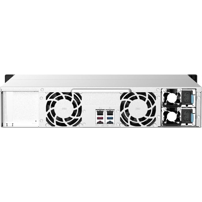 QNAP TS-1273AU-RP-8G Servidor NAS Bastidor 2U, AMD Ryzen Embedded V1500B, 8GB DDR4, HDD & SSD, Serial ATA II/III, 12 Bahías, RAID 5 QNAP TS-1273AU-RP-8G Servidor NAS Bastidor 2U, AMD Ryzen Embedded V1500B, 8GB DDR4, HDD & SSD, Serial ATA II/III, 12 Bahías, RAID 5