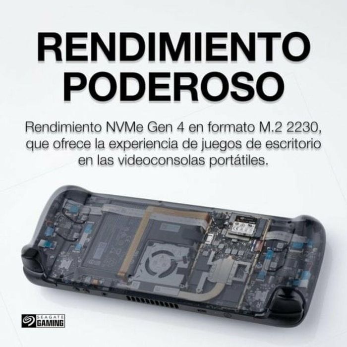Disco Duro Seagate ZP2048GV3A002 2 TB SSD 1 Disco Duro Seagate ZP2048GV3A002 2 TB SSD 1