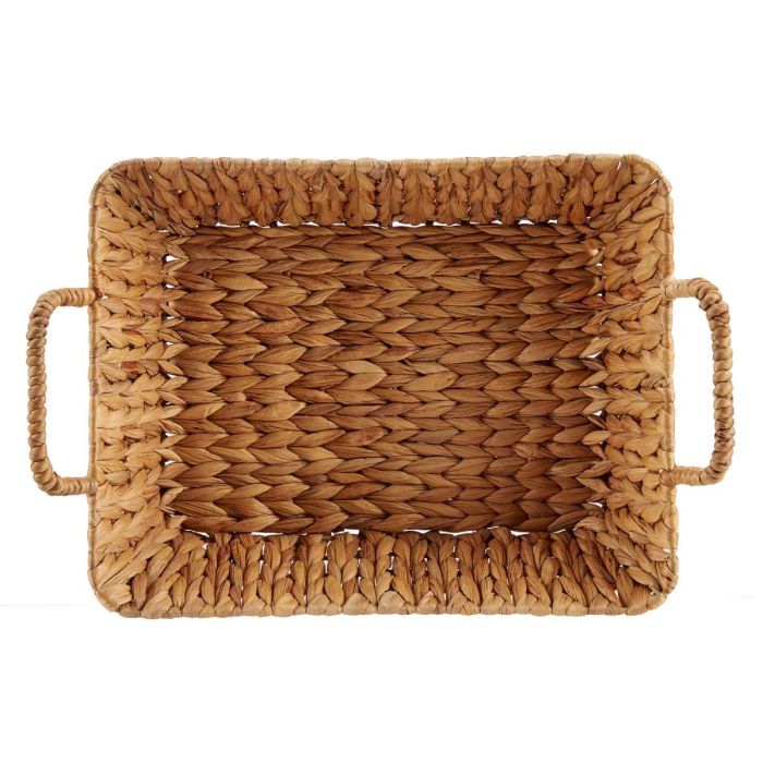 Centro De Mesa Rectangular De Paja Alto Con Asas Giftdecor 42X16CM (12 Unidades) 2 Centro De Mesa Rectangular De Paja Alto Con Asas Giftdecor 42X16CM (12 Unidades) 2