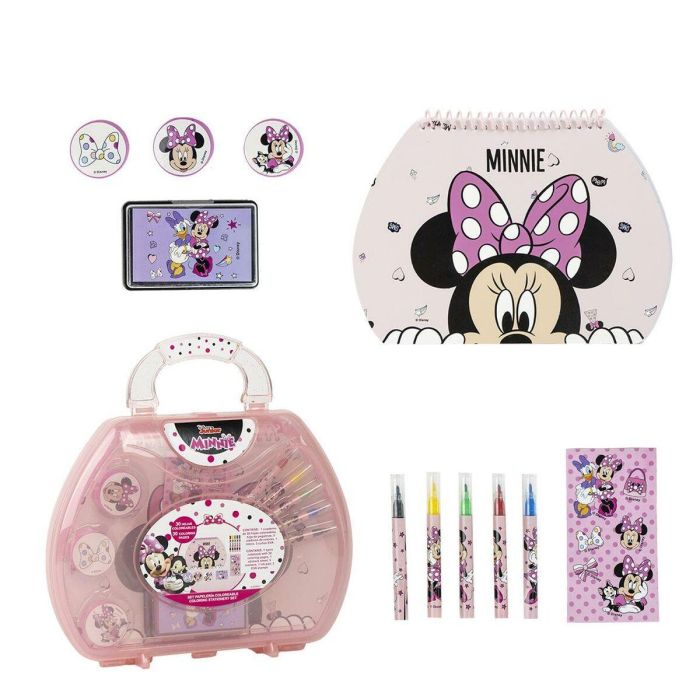 Set papelería coloreable maletín minnie 23.0 x 20.0 x 4.0 cm 4 Set papelería coloreable maletín minnie 23.0 x 20.0 x 4.0 cm 4