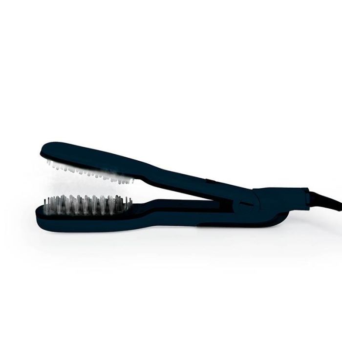 Cepillo Plancha Steam Brush Blue Perfect Beauty