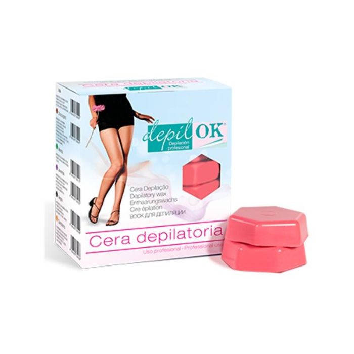 Depil-ok Cera Baja Fusión Rosa Supra 1 Kg