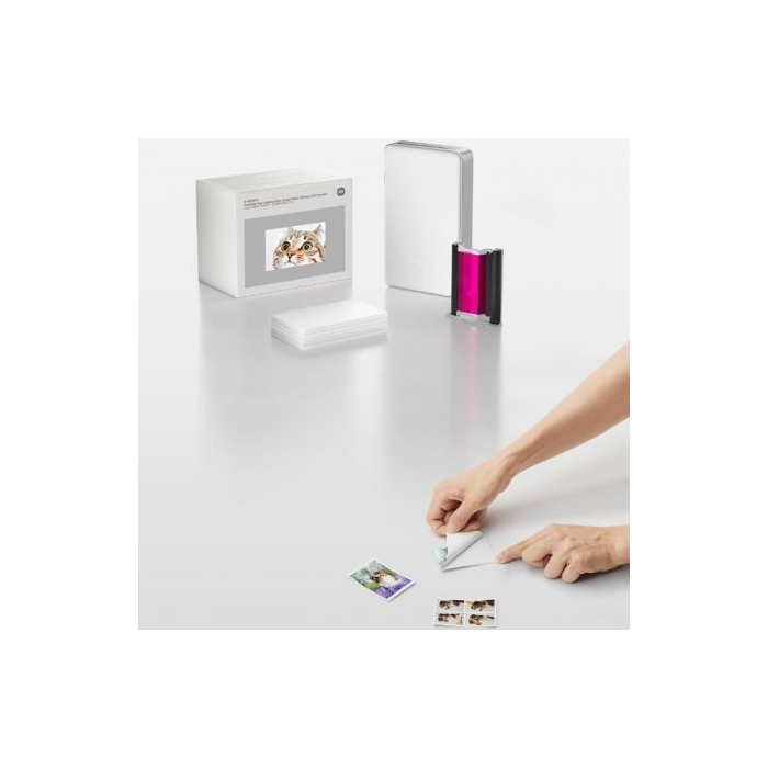 Xiaomi BHR082OGL Papel Fotográfico para Sublimación, 5 x 7.6cm, 50 Hojas