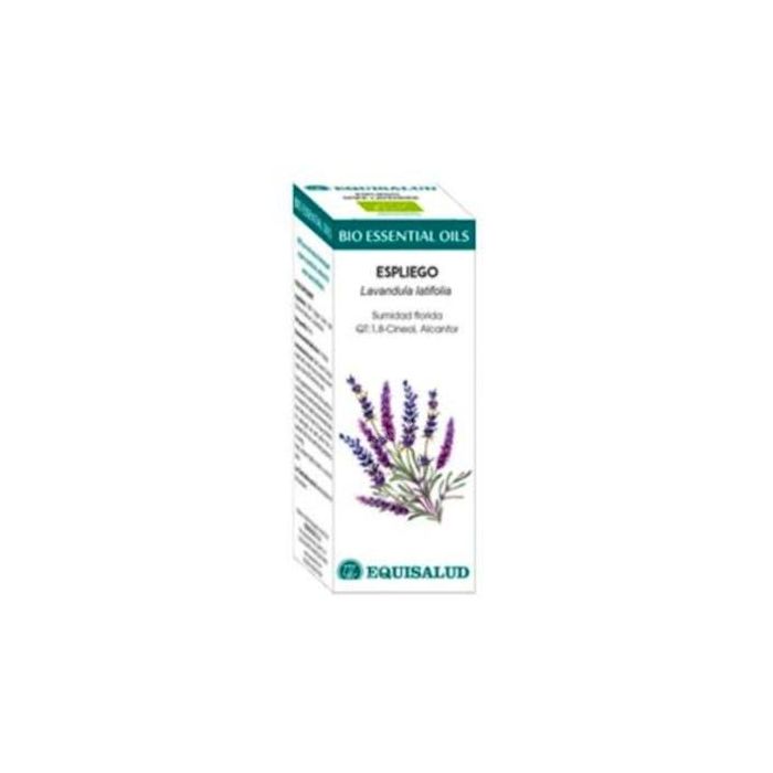 Bio Essential Oils Aceite Esencial de Espliego (Lavandula Latifolia Medik.) 100% Ecológico 10ml, Uso Interno y Externo