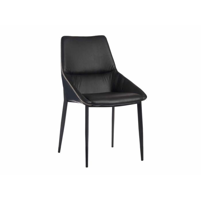 Sillon Negro Clasico Liso Con Borde Trenzado Giftdecor 50X87CM (2 Unidades) 1 Sillon Negro Clasico Liso Con Borde Trenzado Giftdecor 50X87CM (2 Unidades) 1