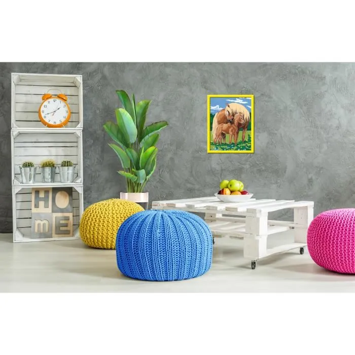 Ravensburger 25850 Caballos orgullosos (31 x 21 cm) Kit de Pintura por Números para Niños a Partir de 7 Años 3