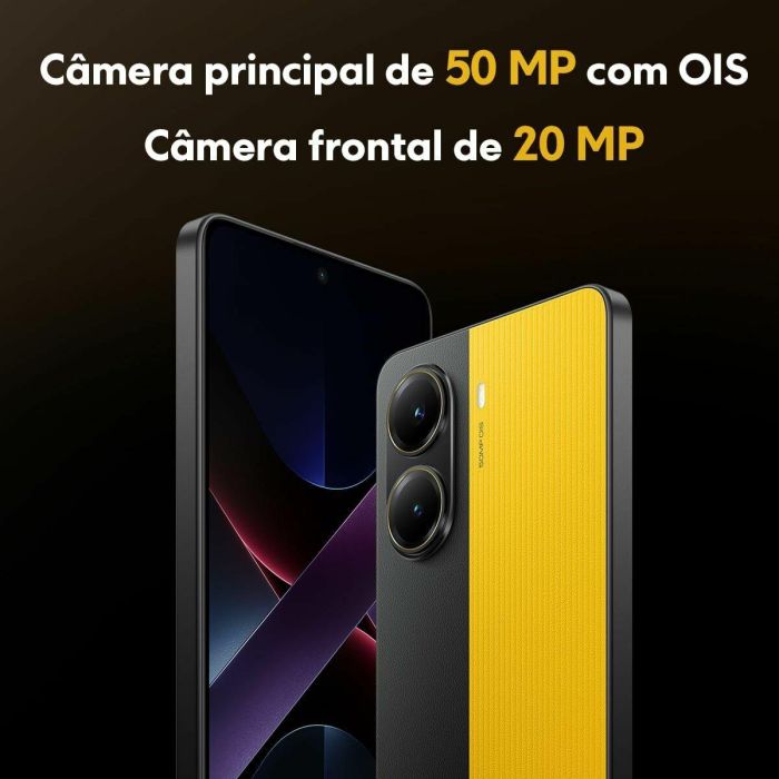 Xiaomi POCO X7 Pro 5G 256GB Negro/Amarillo - Móvil 12GB RAM, Cámara 50MP OIS, Batería 6000mAh HyperCharge 90W, Pantalla AMOLED 1.5K 120Hz IP68 6 Xiaomi POCO X7 Pro 5G 256GB Negro/Amarillo - Móvil 12GB RAM, Cámara 50MP OIS, Batería 6000mAh HyperCharge 90W, Pantalla AMOLED 1.5K 120Hz IP68 6