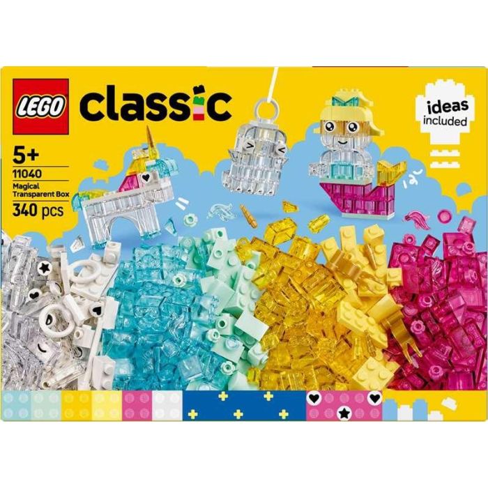 Juego de construccion caja de magia transparente lego classic 2 Juego de construccion caja de magia transparente lego classic 2