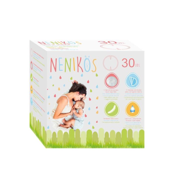 Discos de Lactancia Individuales Blancos - Pack de 30 Unidades 1