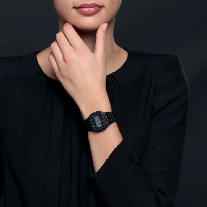 Casio W-59-1VQES Reloj Cronógrafo Digital Unisex Negro Correa Plástico 35mm 1