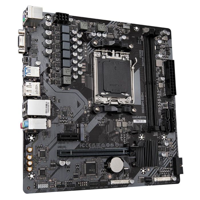 Gigabyte Placa Base B650M S2H AMD B650 Zócalo AM5 Micro ATX DDR5 3