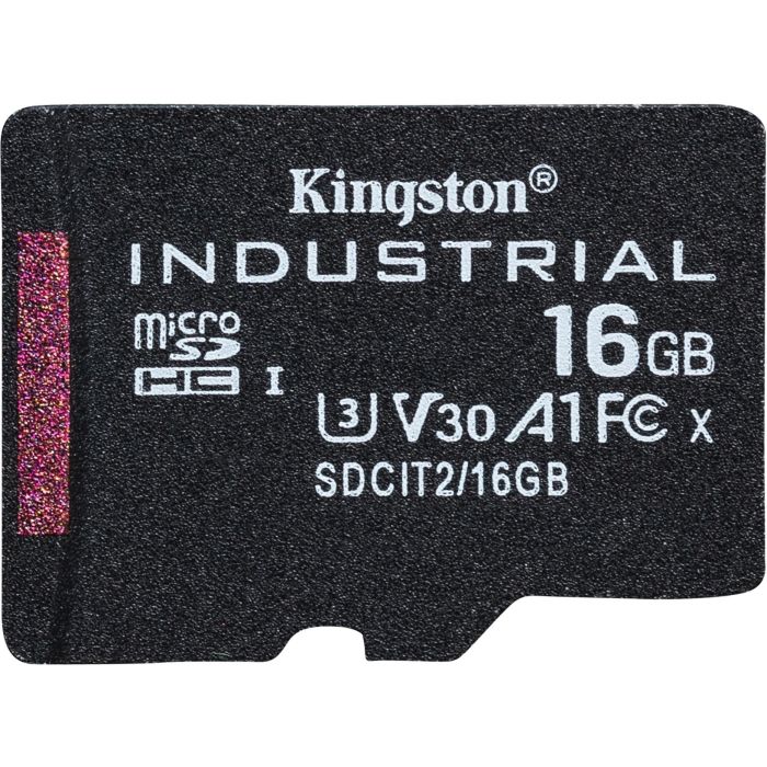 Kingston SDCIT2/16GB Memoria Flash Industrial 16 GB MicroSDHC UHS-I Clase 10, Resistente a Temperaturas Extremas (-40°C a 85°C), U3, V30, A1 2 Kingston SDCIT2/16GB Memoria Flash Industrial 16 GB MicroSDHC UHS-I Clase 10, Resistente a Temperaturas Extremas (-40°C a 85°C), U3, V30, A1 2