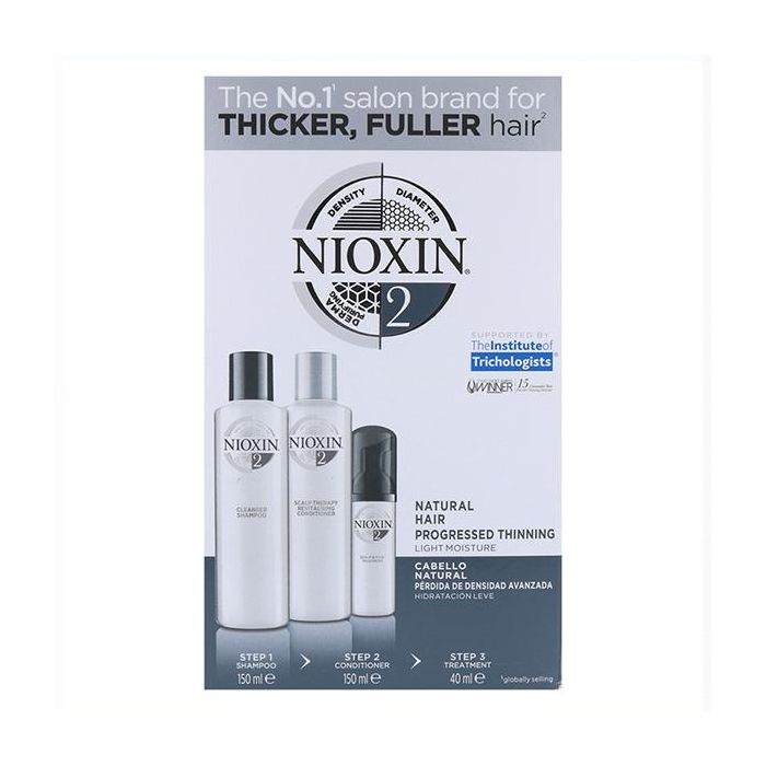 Nioxin Trial Kit Sistema 2 Cabello Natural Avanzado