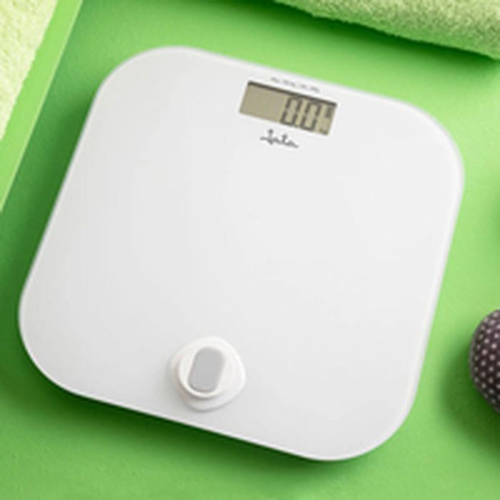 Báscula Digital de Baño JATA HBAS1907 Blanco Cristal Templado 150 kg 180 kg 3 Báscula Digital de Baño JATA HBAS1907 Blanco Cristal Templado 150 kg 180 kg 3